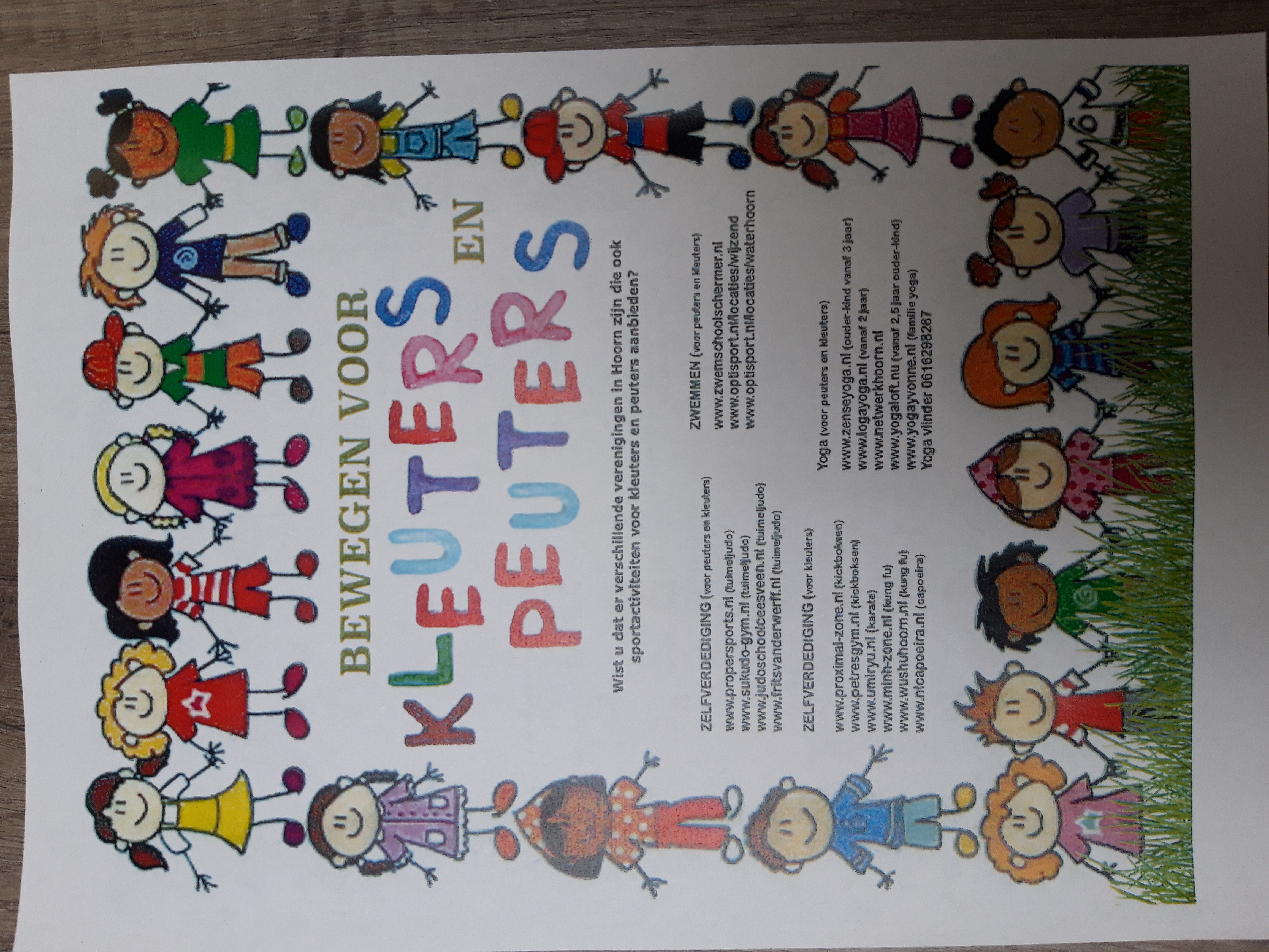 Bewegen voor kleuters en peuters 