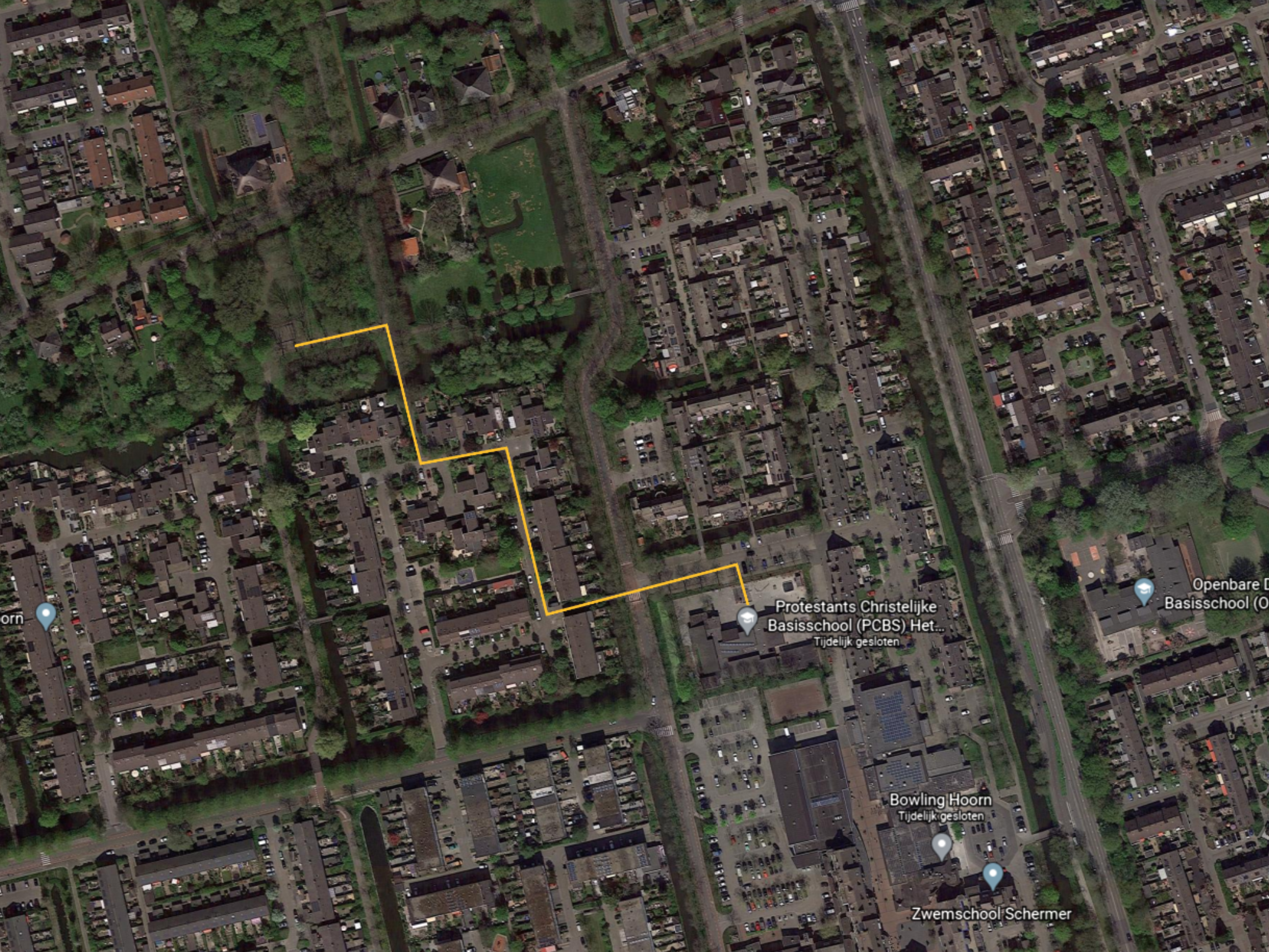 Buiten gym locatie en informatie