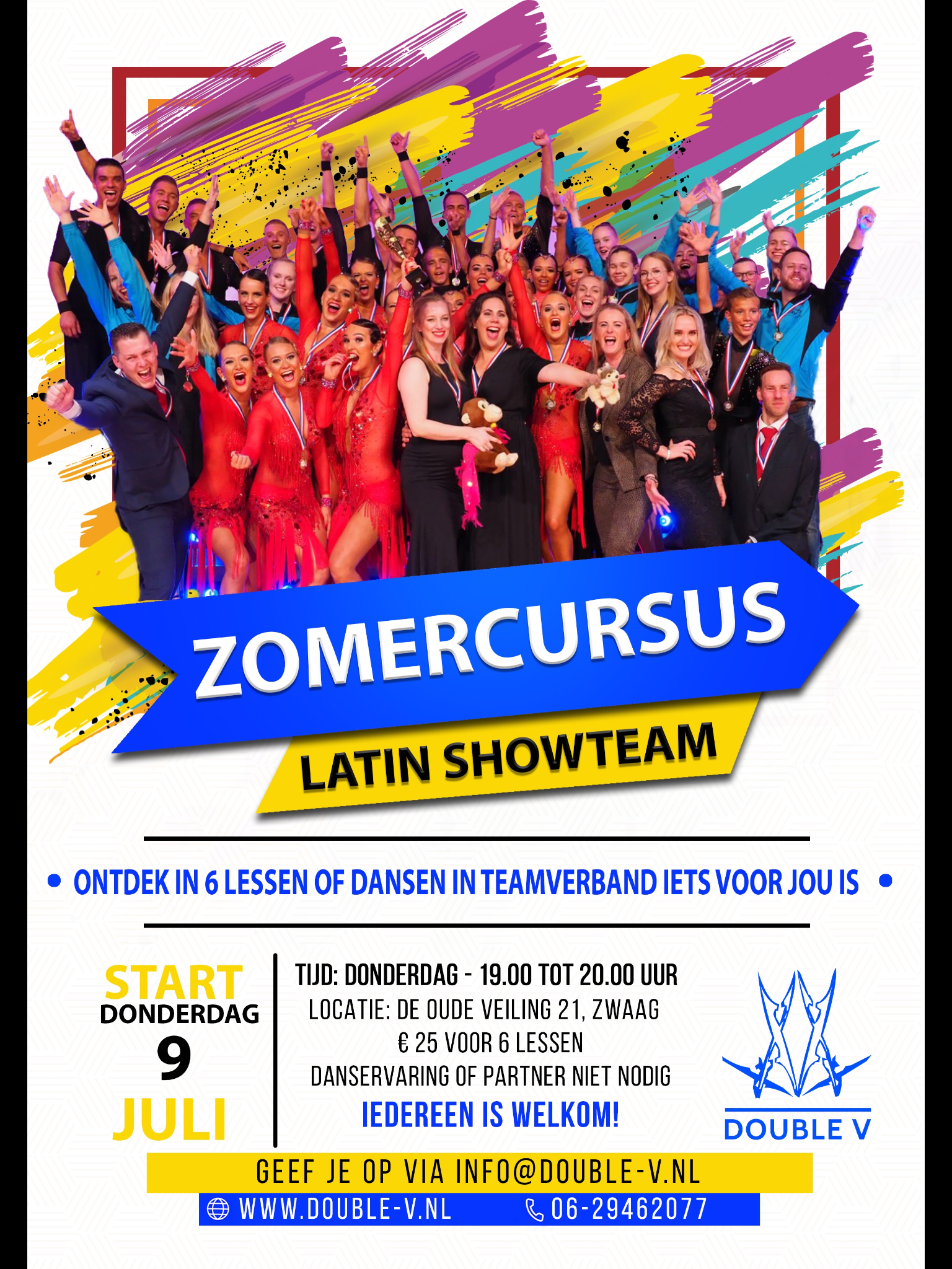 Zomercursus Latin showteam 