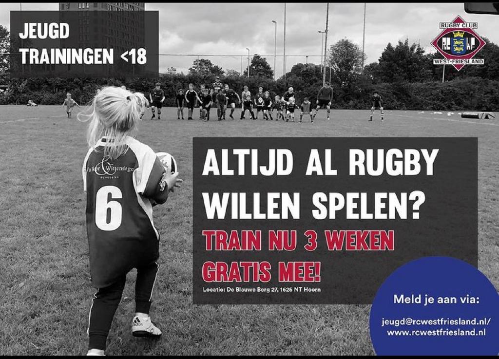 Probeer nu rugby !