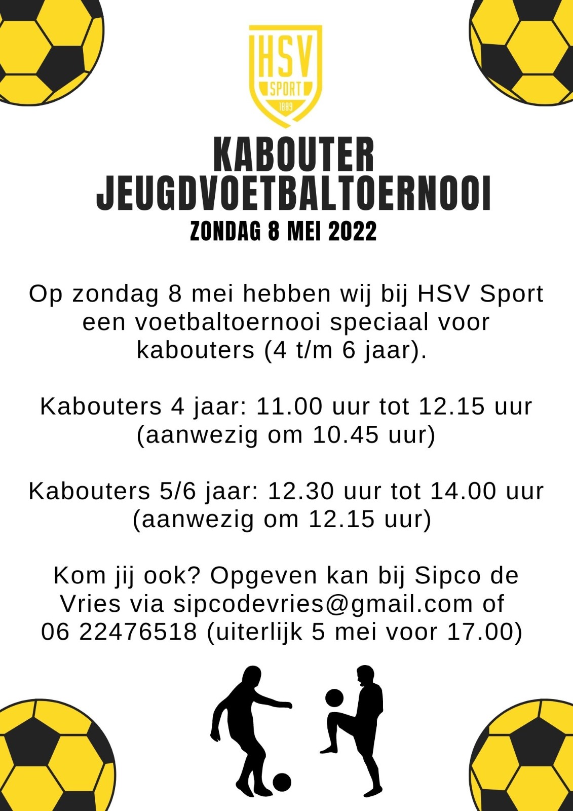 Kabouter jeugdvoetbal toernooi