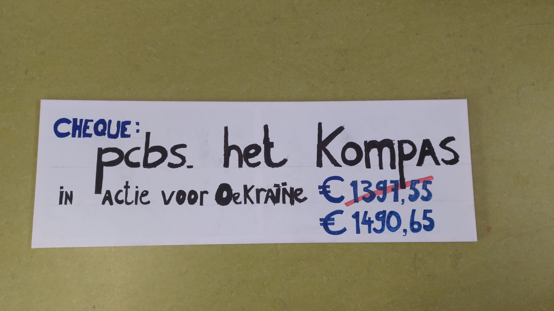 Afsluiting In actie voor Oekraïne