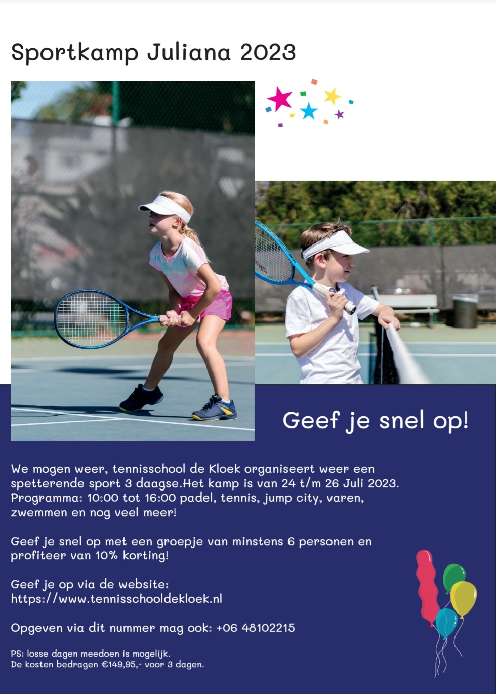 Tennis Kamp